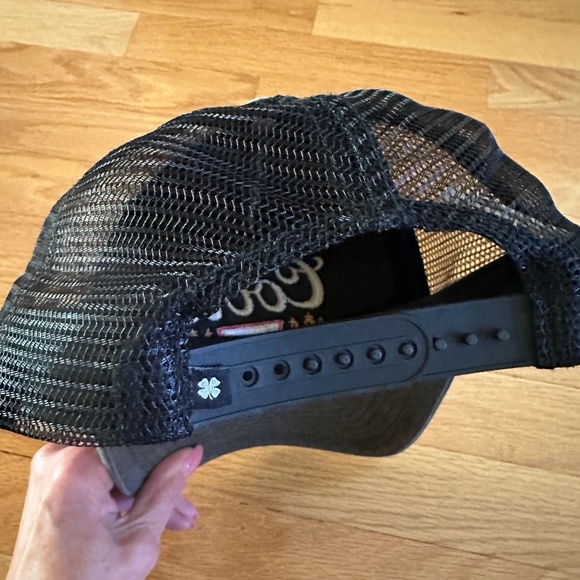 Lucky Brand Coors Banquet Gray Black Hat Cap - Picture 8 of 12